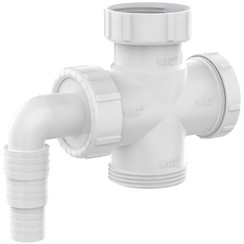 Adaptador Máquina Lavar Louça Roupa Tanque Cruzeta Blukit