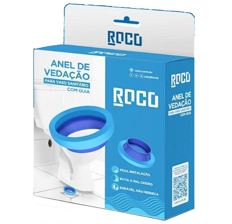 Anel Vedação com guia para vaso sanitário de qualidade roco