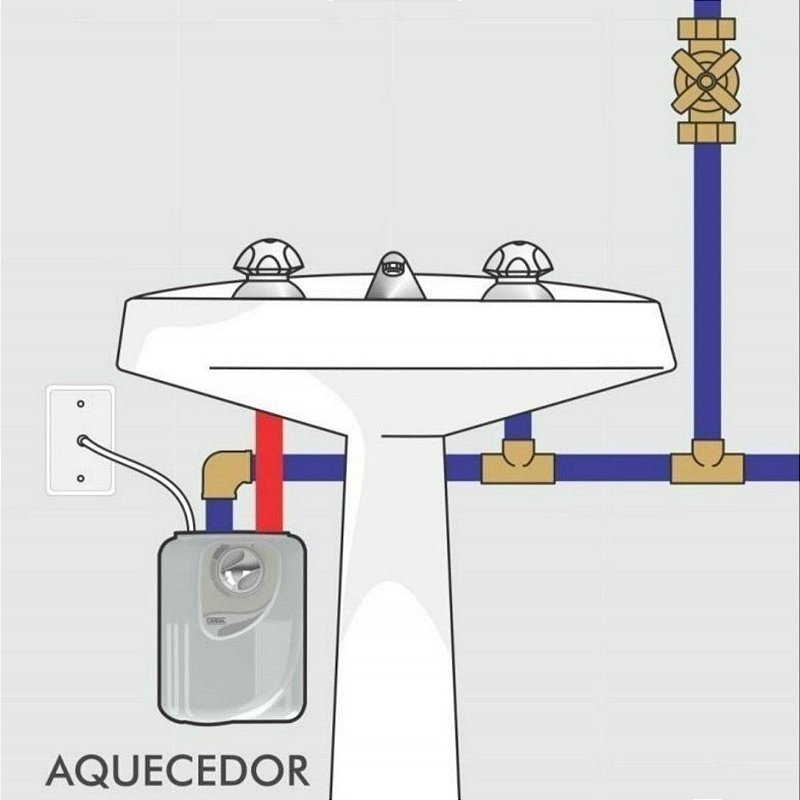 Aquecedor Cardal Individual 4t Para Agua Alta Pressão 220v
