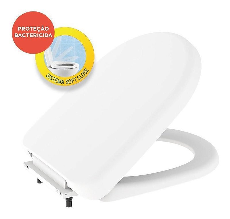 Assento Sanitario Censi Com Soft Close Deca Carrara Branco