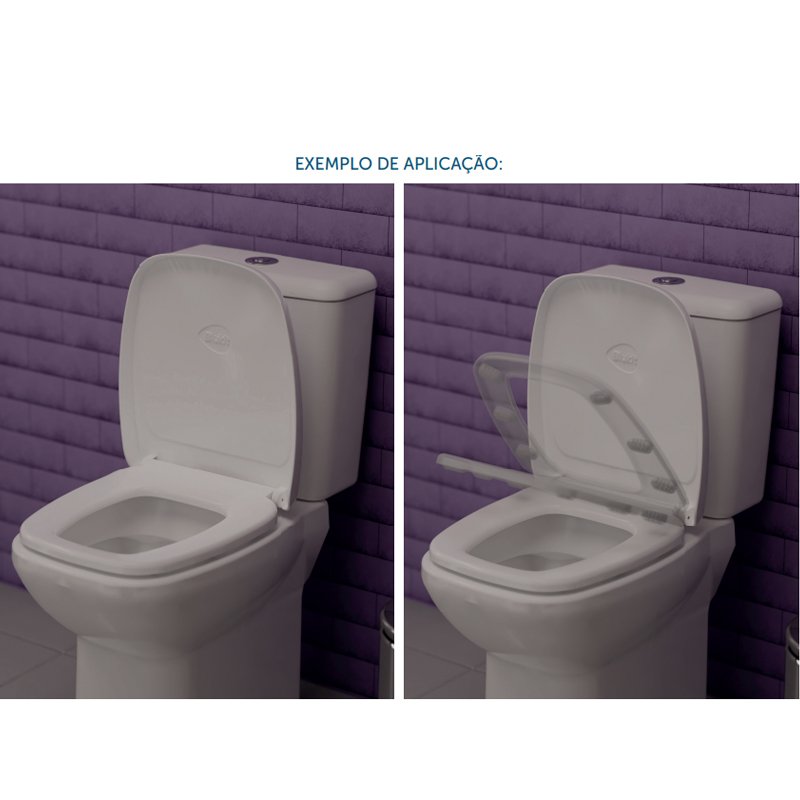 ASSENTO SANITARIO TAMPA VASO SOFT CLOSE CITY / AVANT BLUKIT