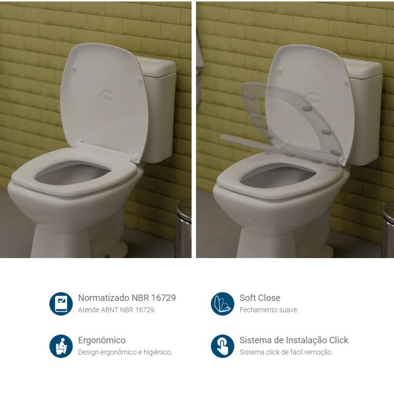 ASSENTO SANITARIO TAMPA VASO SOFT CLOSE INCEPA THEMA BLUKIT