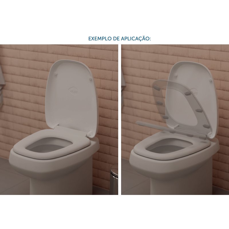 ASSENTO SANITARIO TAMPA VASO SOFT CLOSE MONTE CARLO BLUKIT