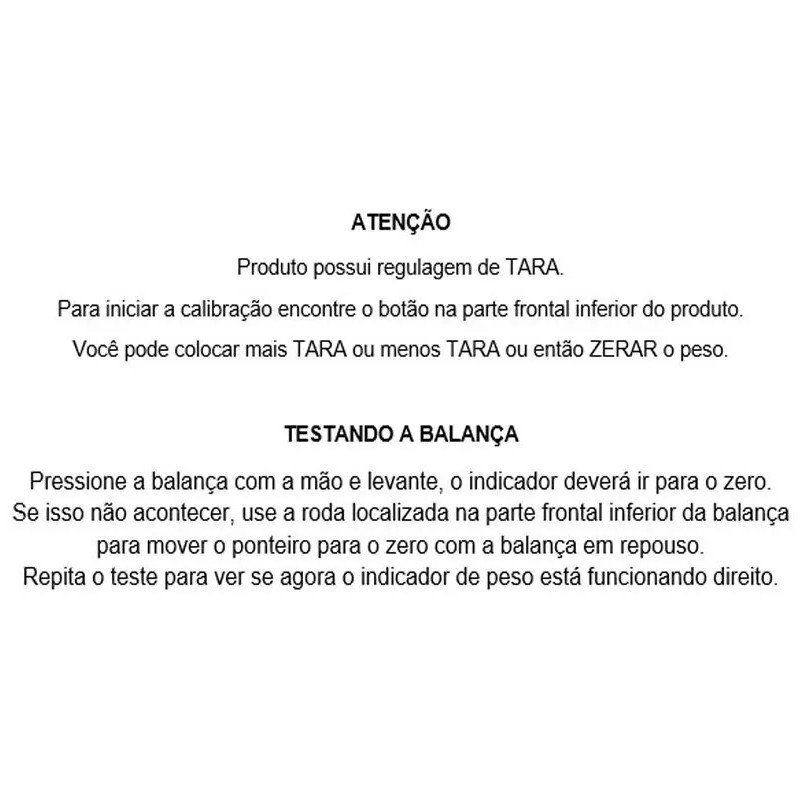 Balança Cozinha Banheiro Corporal Domestica Mecânica 130kg
