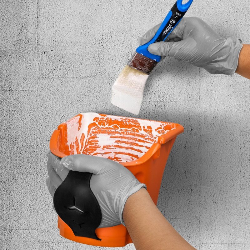 Balde Pintura Caçamba de Mão 2lt plástico Tigre Pro