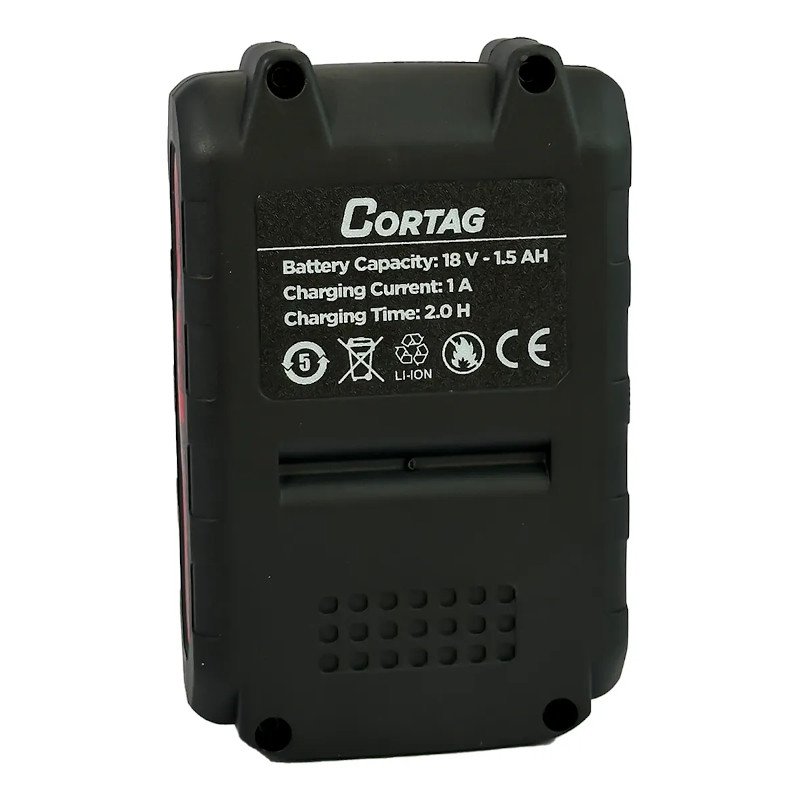 Bateria Maquina Cortag 18V 1.5Ah Íon Lítio Original MAC-100