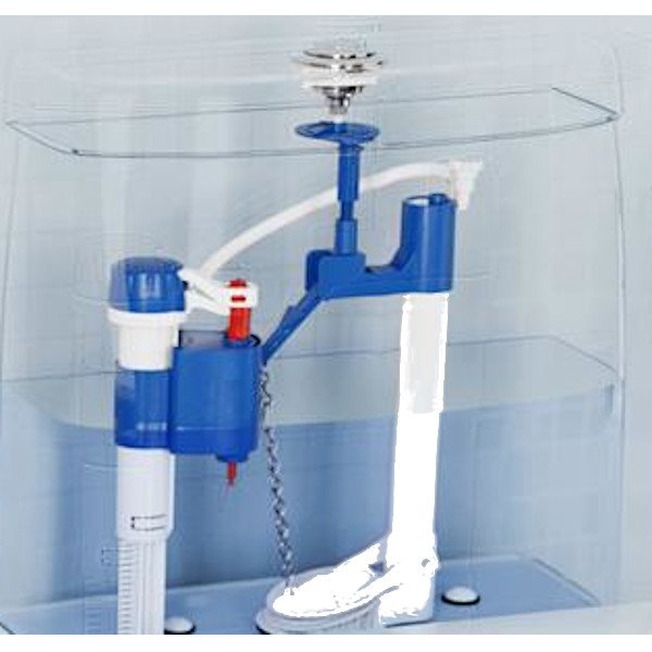 Botão Caixa acoplada acionamento superior 38mm para castelo