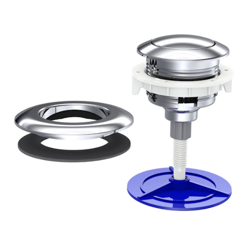 Botão Caixa acoplada acionamento superior 38mm para castelo