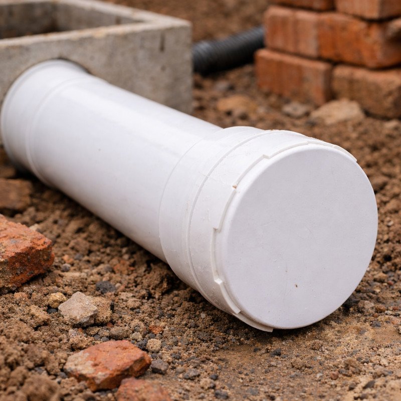 CAP TAMPÃO 200 MM CANO BRANCO PVC ESGOTO 1ª LINHA SHIVA