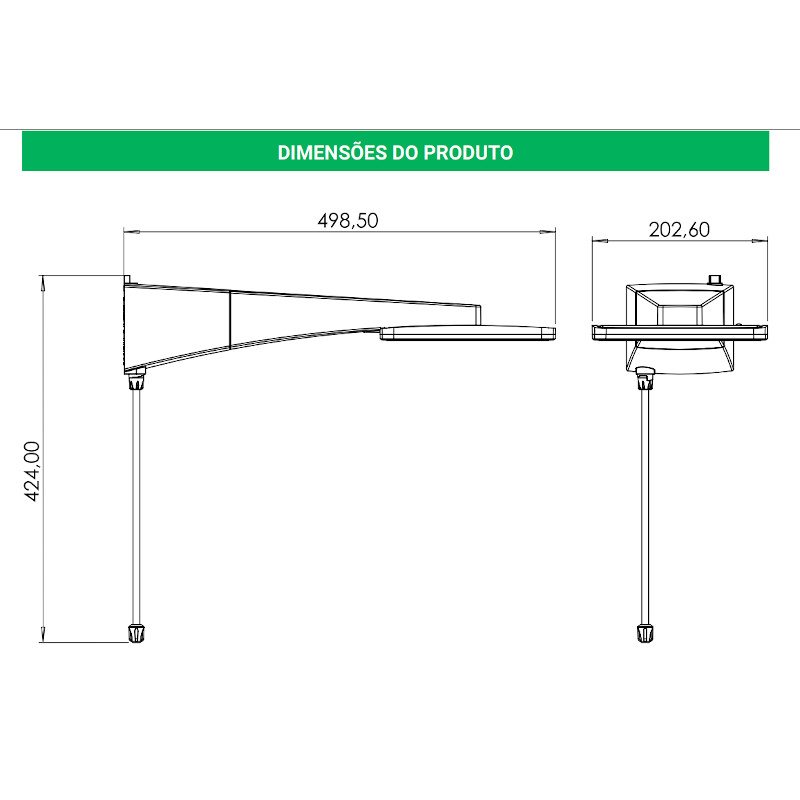 Chuveiro Ducha Eletrônica Quadratta Black 7700w Zagonel 220v