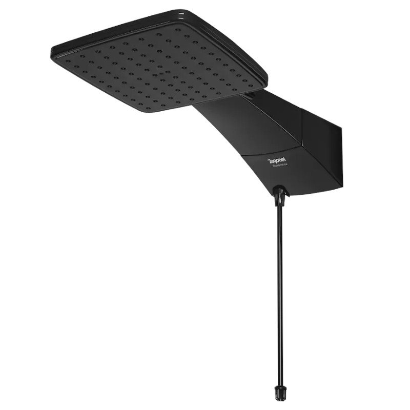 Chuveiro Ducha Eletrônica Quadratta Black 7700w Zagonel 220v