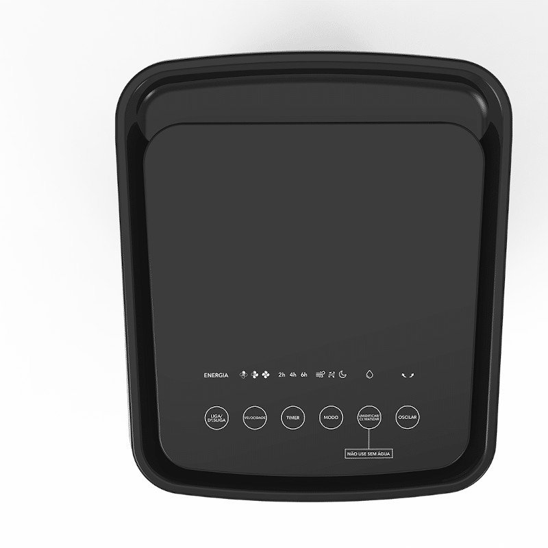 CLIMATIZADOR AR DIGITAL 4 em 1 portatil Enerbras 220v 55w BR