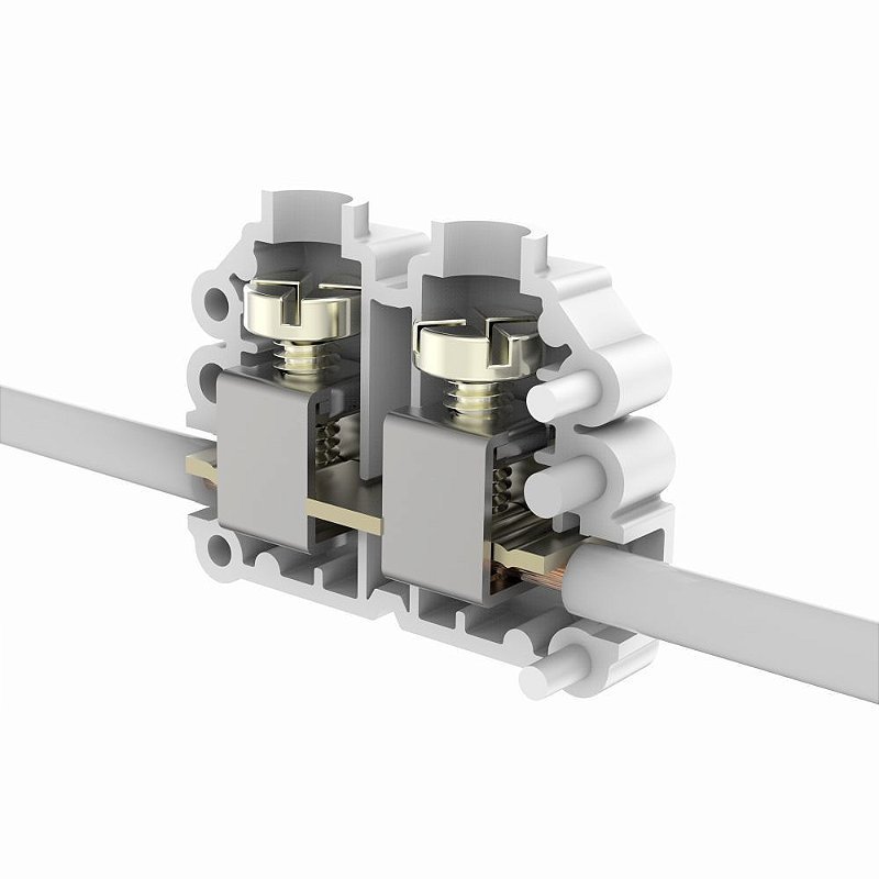 Conector Chuveiro Instalação Emenda fios 1,5mm a 10mm triplo