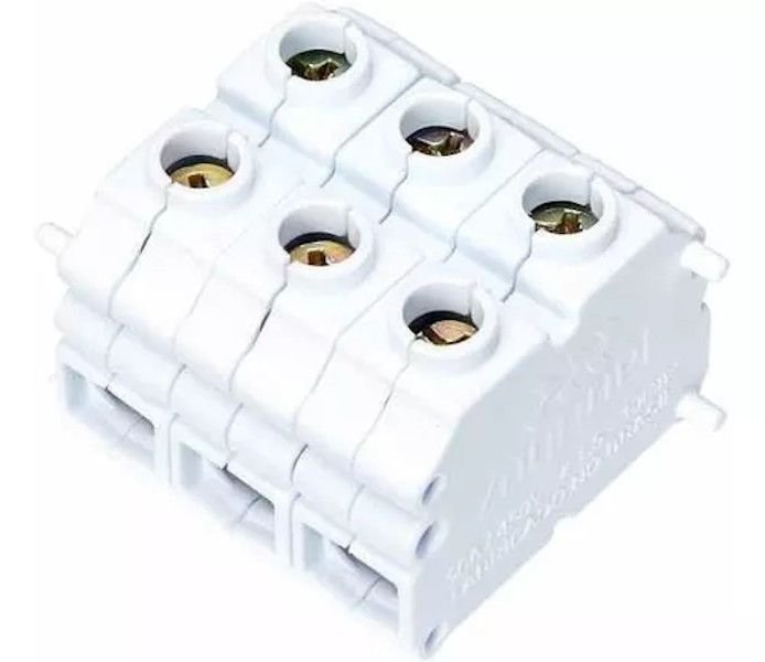 Conector Chuveiro Instalação Emenda fios 1,5mm a 10mm triplo