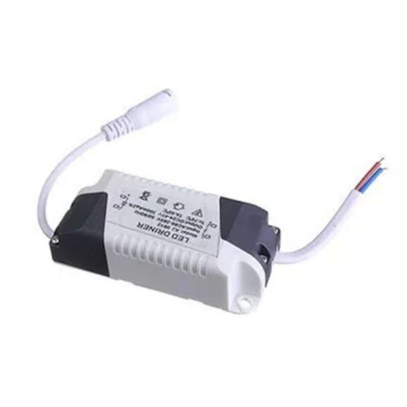 Driver LED reator Universal painel Plafon 12W a 24W Bivolt