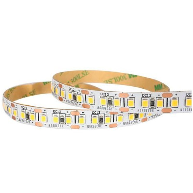 Fita Led 12V 15W 3000k Ip20 168led/m 1829lm/m Nordecor