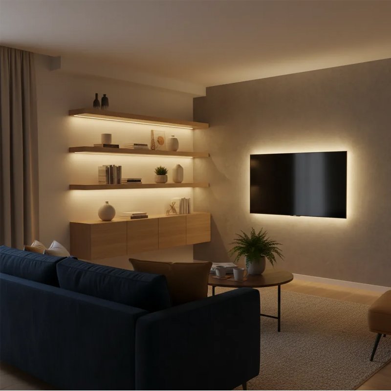 Fita Led COB 12V 12W 3000k Ip20 512led/m 1200lm/m Nordecor