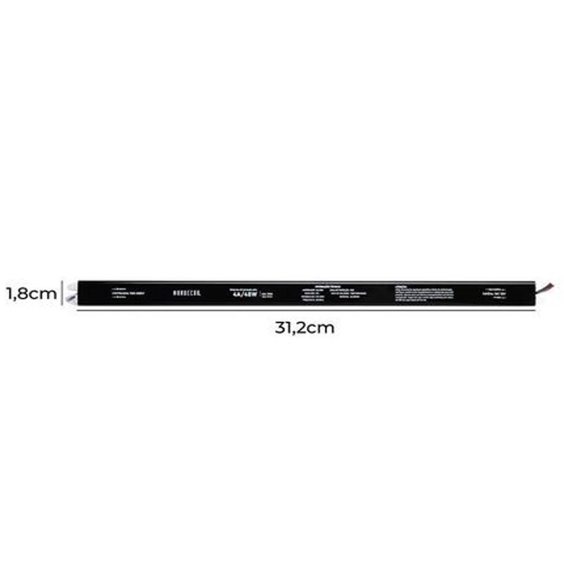Fonte de Alimentação SLIM DC12V 4A/48W Bivolt Nordecor