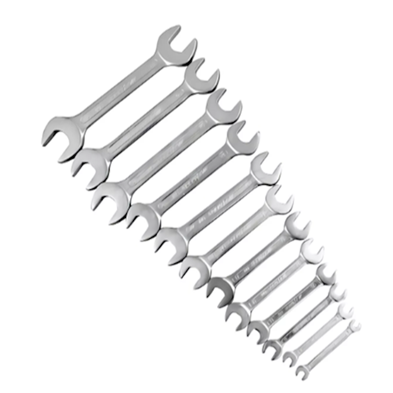 Jogo Chave d Boca Fixa 6mm A 32mm aço carbono Brasfort 12 Pc