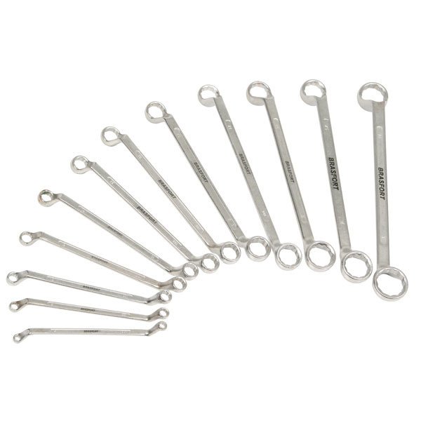 Jogo Chave Estrela Aço Carbono 6mm ao 32mm 12 pcs Brasfort