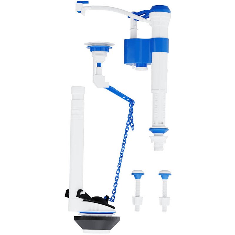Kit Caixa Acoplada Completo Reparo Saída Superior BR Blukit