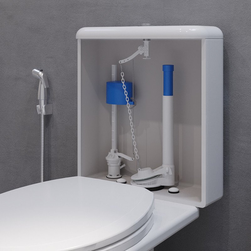 Kit Caixa Acoplada Entrada Aquafit Saída Convencional Censi