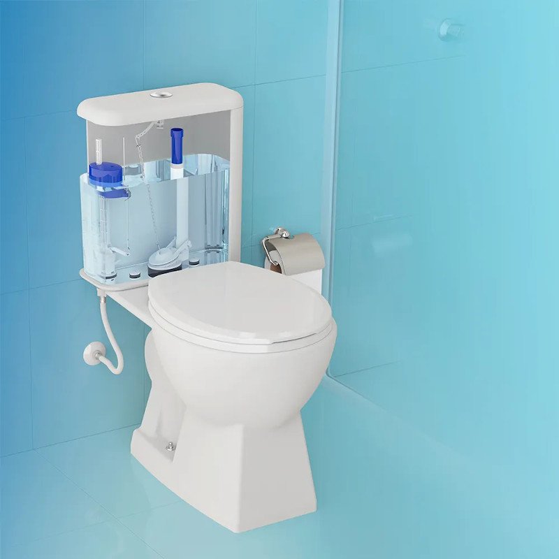 Kit Caixa Acoplada Entrada Aquafit Saída Convencional Censi