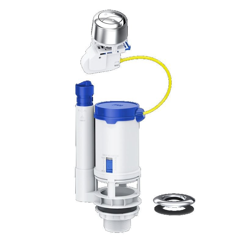 Kit Caixa Acoplada Reparo Completo Acionamento Duplo Roco