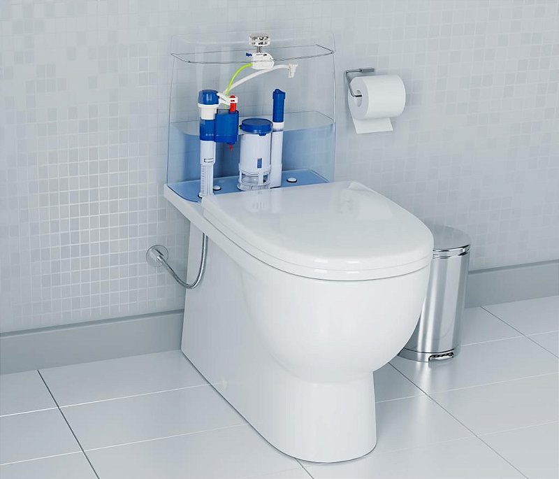 Kit Caixa Acoplada Reparo Completo Acionamento Duplo Roco