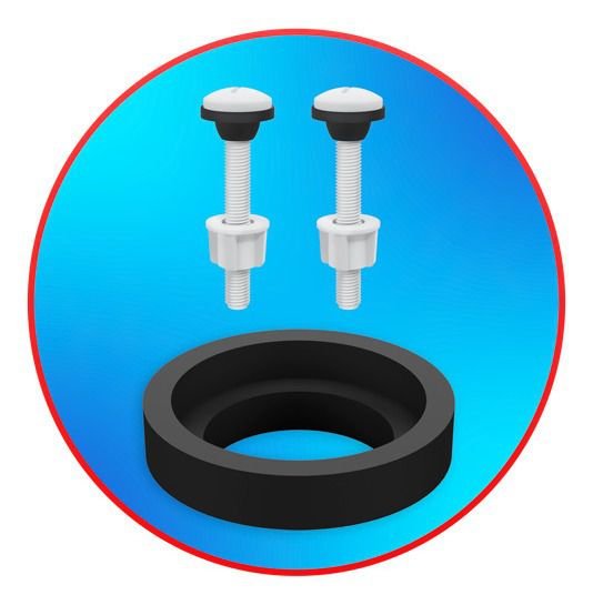 Kit Caixa Acoplada Reparo Completo Master Dual Flush Censi