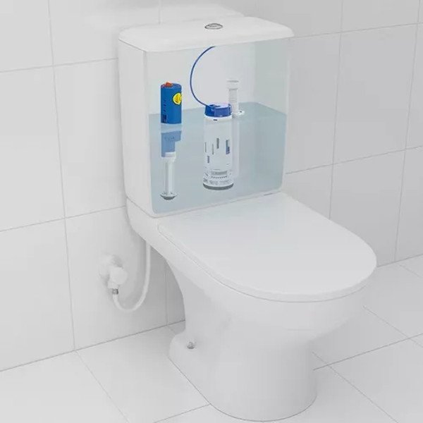 Kit Caixa Acoplada Reparo Completo Master Dual Flush Censi