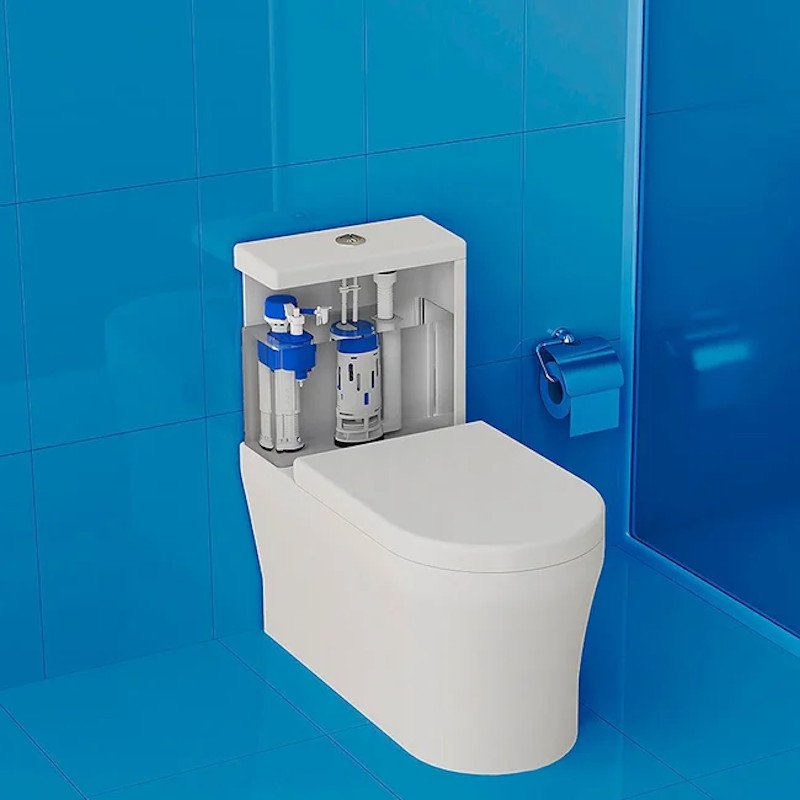 Kit Caixa Acoplada Reparo Completo Monobloco Dual Flush
