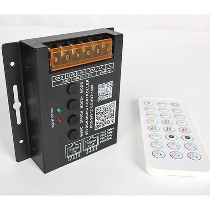 KIT CONTROLADOR RGB SINFONIA 12/24V FITA DE LED NORDECOR