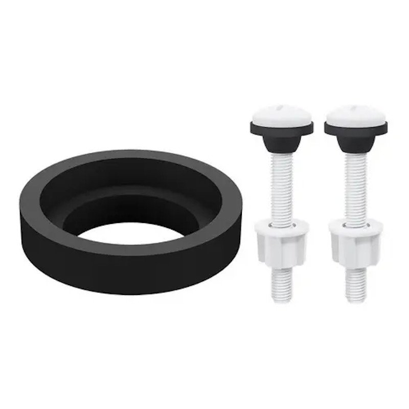 kit Fixação Caixa Acoplada Parafuso + Vedação Universal