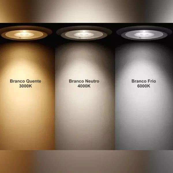 Lampada Led Dicroica MR16 GU10 6w 6000k Branco Frio MBLED