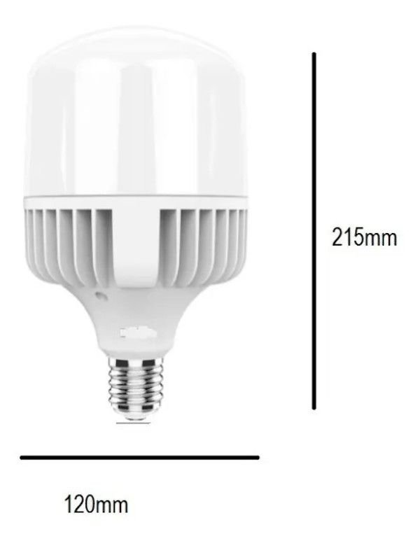 Lampada Led Ultra 65w Bocal E27 6500k Luz Branca Blumenau