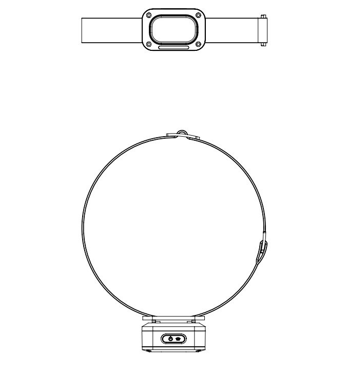 Lanterna de Cabeça Led Sensor de movimento 5 funções censi