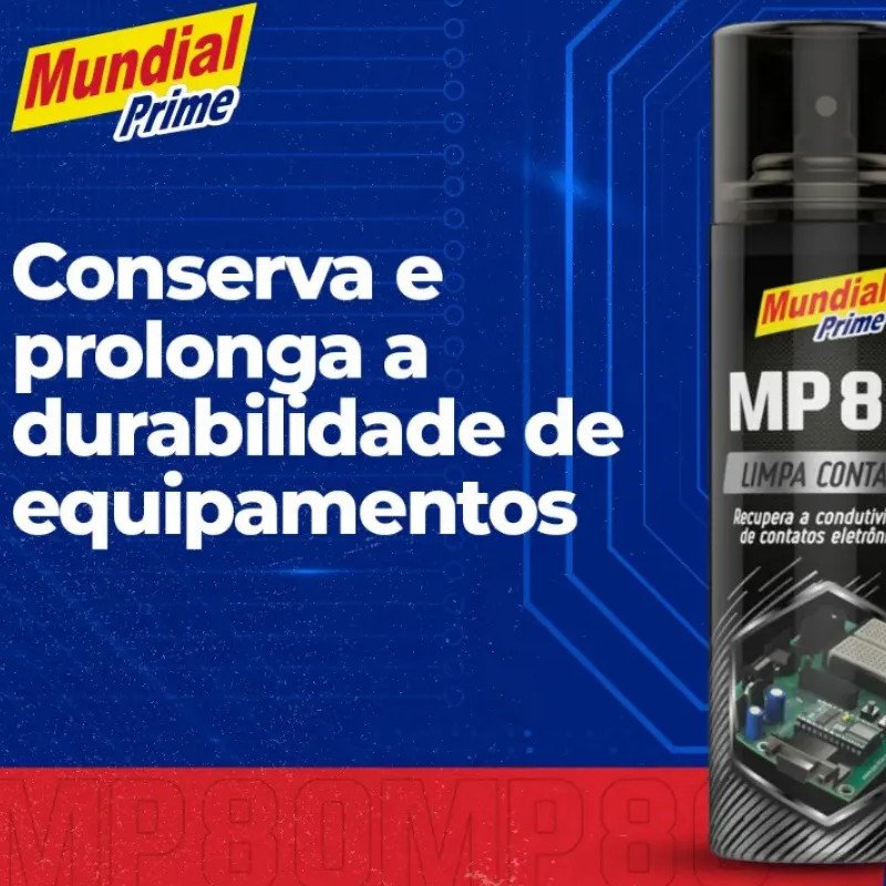 LIMPA CONTATO SPRAY MP80 Eletrônica Alto Rendimento 300ml
