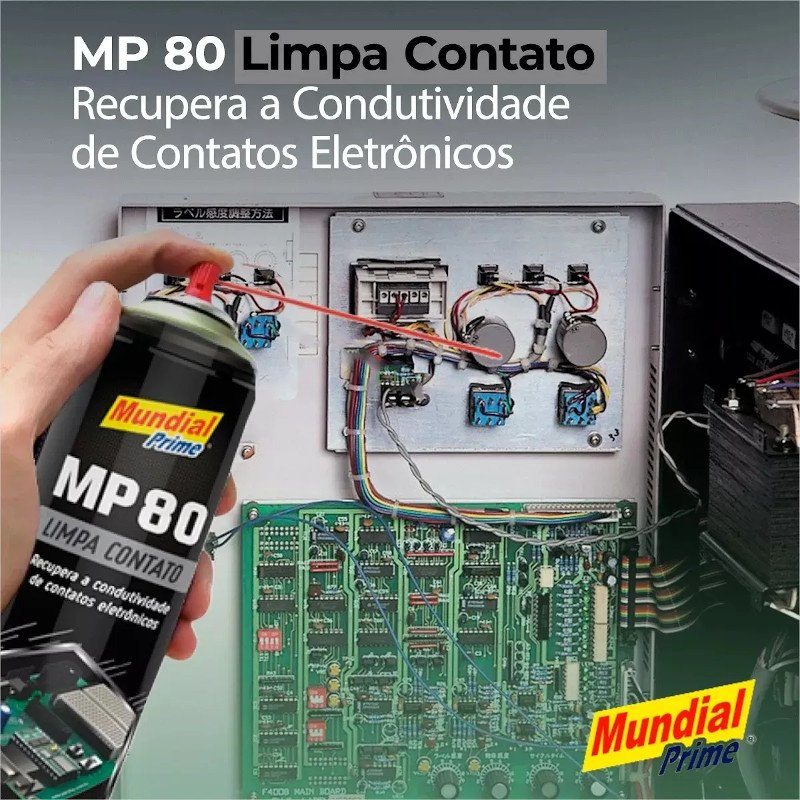 LIMPA CONTATO SPRAY MP80 Eletrônica Alto Rendimento 300ml