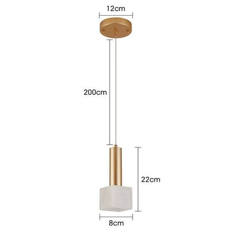 Luminária Lustre Pendente Dufi Ouro Champagne G9 Bivolt