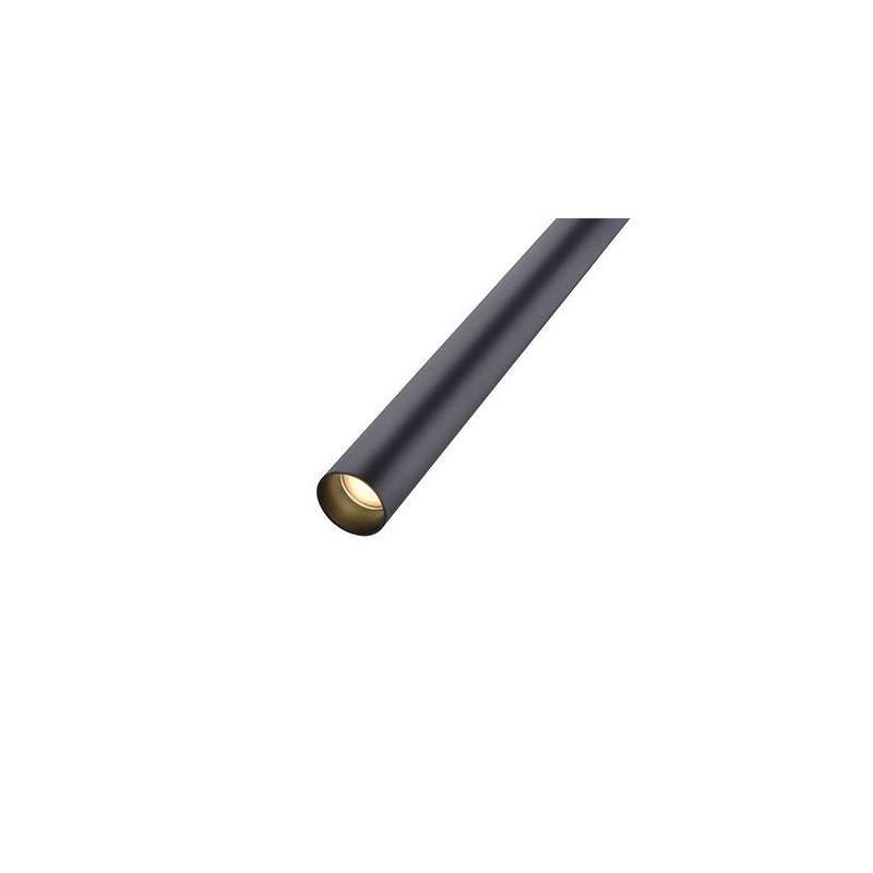 Luminária Lustre Pendente Led Dunn 50cm 3w 3000k Pt Metal