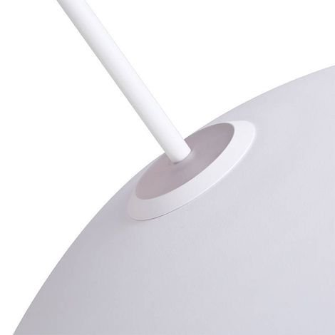 Luminária Lustre Pendente LED Kale Ger Red 3000K 10W Branco