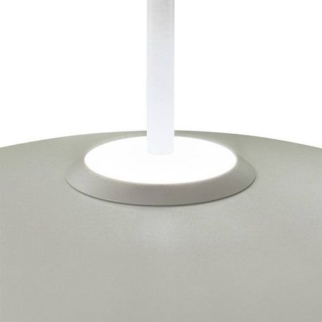 Luminária Lustre Pendente LED Kale Ger Red 3000K 10W Branco