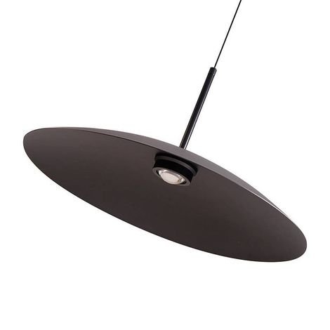 Luminária Lustre Pendente LED Kale Ger Red 3000K 10W Preto