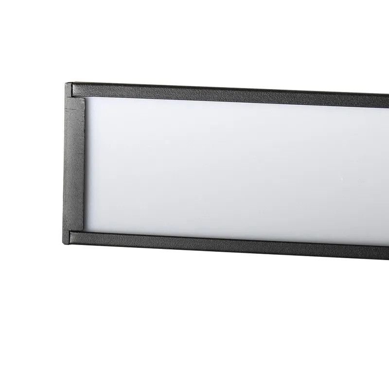 Luminaria Pendente LED linear Otan 24w 4000k 1,20mt Preto