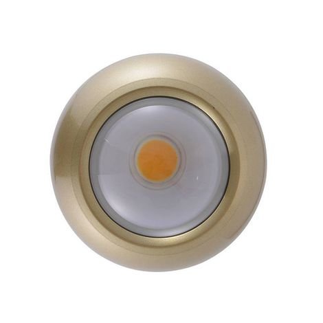 Luminária Pendente LED Muna 3000K 7W Bivolt Dourado Fosco