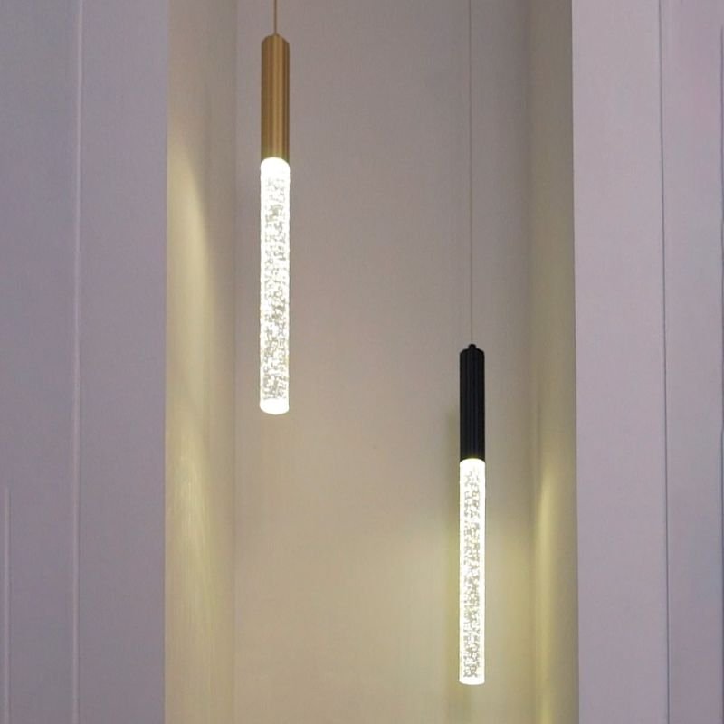 Luminária Pendente Led Vanna 3w 3000k Dourado Nordecor