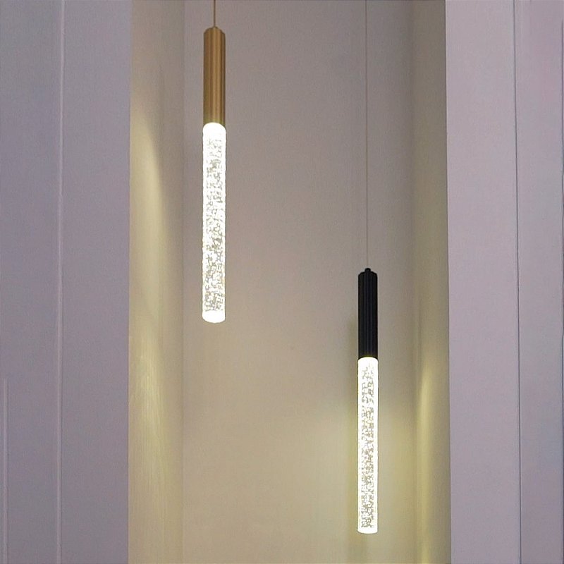 Luminária Pendente Led Vanna 3w 3000k Preto 110/220 Nordecor