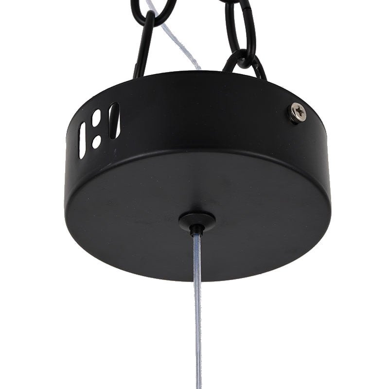 Luminária Pendente Led Vanna 3w 3000k Preto 110/220 Nordecor