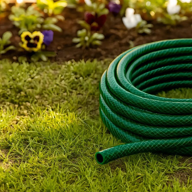 Mangueira jardim Reforçada Flex 1/2 30mt kit Esguicho Cortag